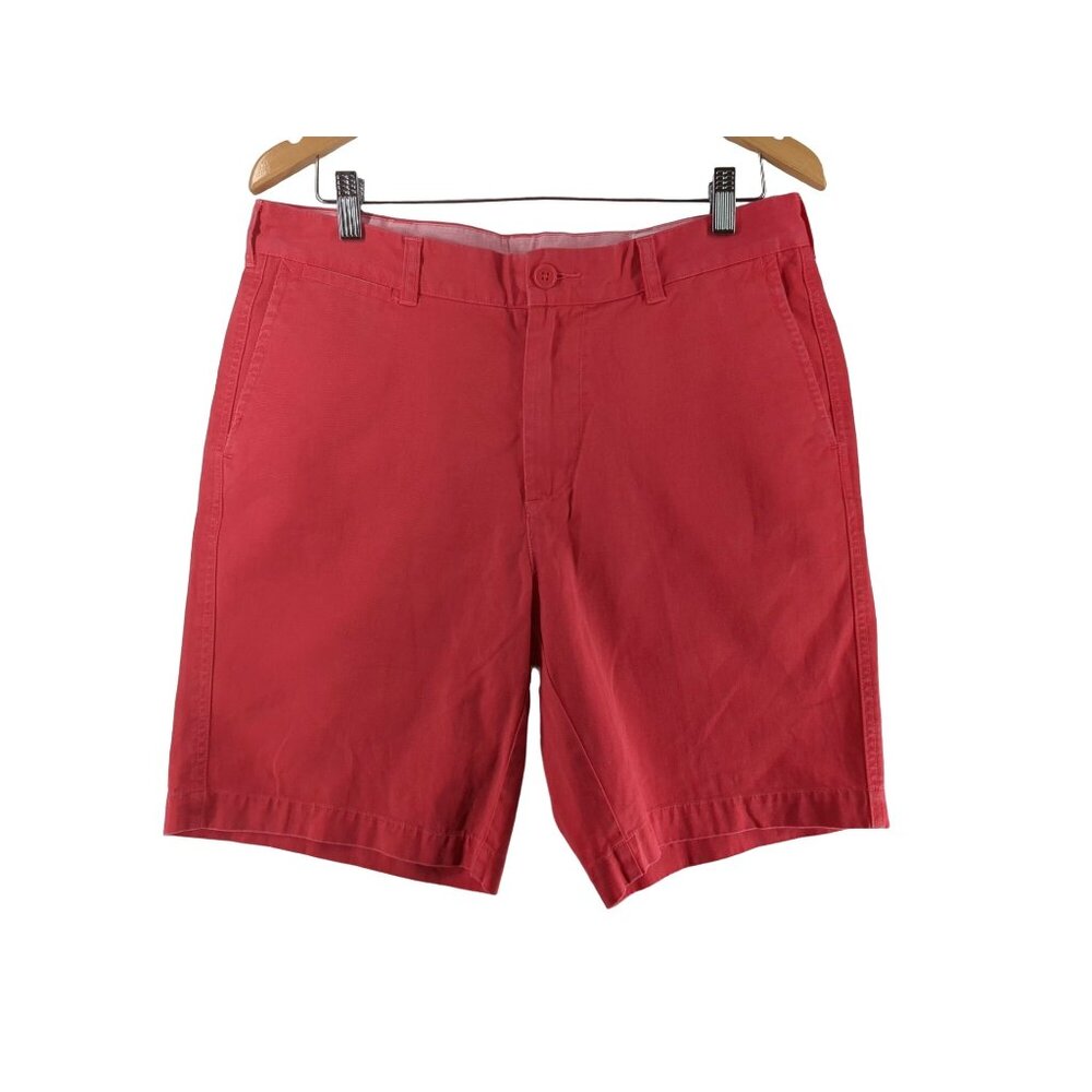 Bald Head Blues Chino Shorts Mens 34 Salmon Flat Front Casual Beach‎ Preppy